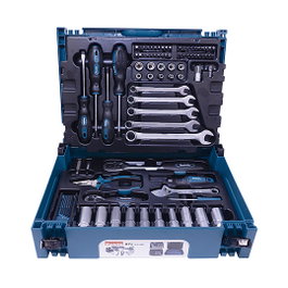 Makita E-11542 Set de Herramientas de Mecánica de 87 Piezas en MAKPAC Tamaño 1