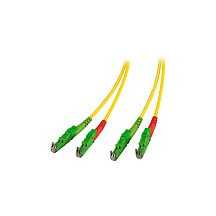 EFB Elektronik Cable de parcheo dúplex E2000/APC-E2000/APC OS2 40m LSZH amarillo