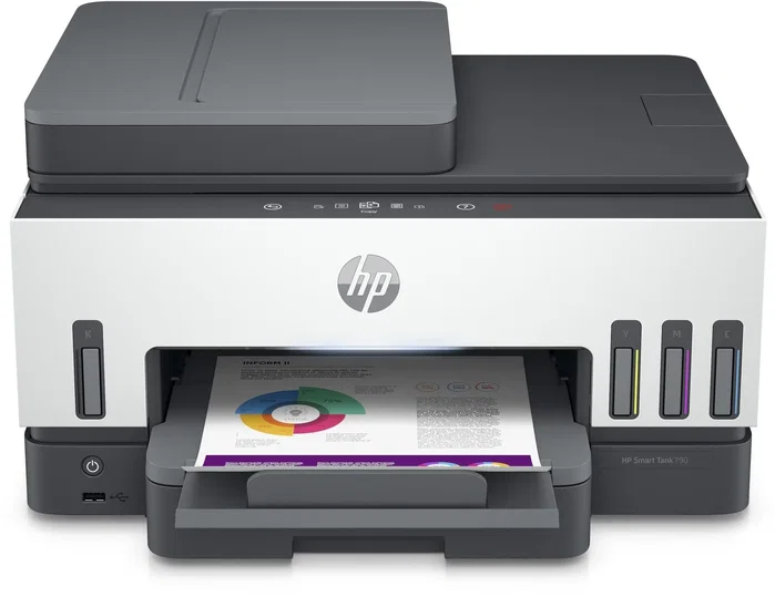 HP Smart Tank 790 Multifunción A4 Impresora Inkjet Color Duplex ADF USB LAN WiFi