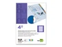 Liderpapel Separadores Plástico para Archivo Cuarto Juego de 5 Separadores Multitaladro Colores Opacos