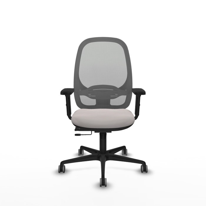 PIQUERAS Y CRESPO Silla de oficina Cilanco Gris y Blanco