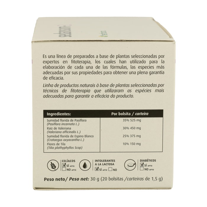 Herbora Sedansom Nº2 20 bolsitas infusoras de 1.5 g