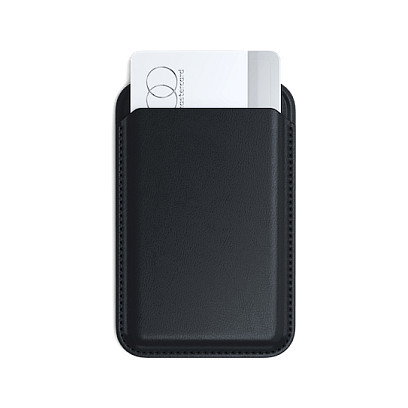 Satechi Soporte de billetera magnético compatible con MagSafe, Negro, ST-VLWK Satechi Soporte de billetera magnético compatible con MagSafe, Negro, ST-VLWK