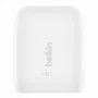 Belkin WCA006VF1MWH-B6 Cargador de Pared USB-C 20W con Carga Rápida PD 3.1 y Cable USB-C a Lightning de 1m - Blanco