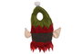 DKD Home Decor Figura Elfo Puerta Surtido 2 (Rojo y Verde)