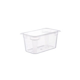 ARAVEN Cubeta Transparente GN 1/3 de 5,5 L