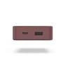 Hama 00201714 Batería Externa Powerbank 10000 mAh Rojo - Carga Rápida, 2 Puertos (USB-C y USB-A), Compacta y con Protecciones