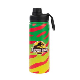 ERIK Botella de Acero Inoxidable Jurassic Park 500ml Doble Pared Tapón Hermético