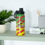 ERIK Botella de Acero Inoxidable Jurassic Park 500ml Doble Pared Tapón Hermético
