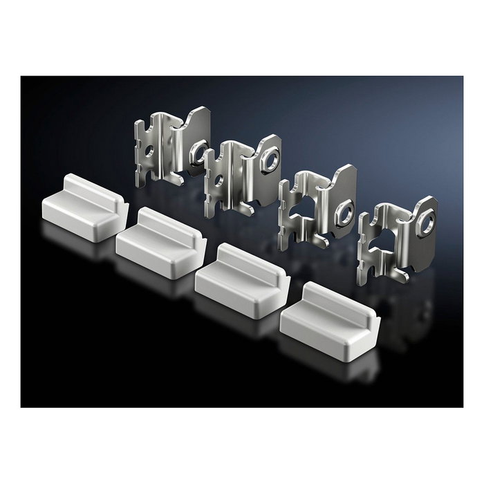Rittal Soporte de montaje para AX, KX en acero inoxidable SZ 2433.010 Rittal Soporte de montaje para AX, KX en acero inoxidable SZ 2433.010