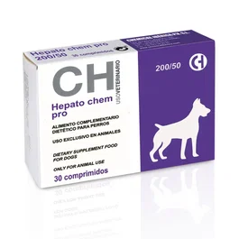 CHEMICAL IBERICA VET Hepato Chem Pro 200/50 30 Comprimidos