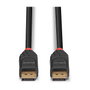 Lindy Cable Active DisplayPort 1.4 de 7,5m Negro