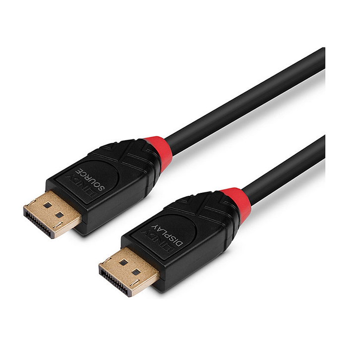 Lindy Cable Active DisplayPort 1.4 de 7,5m Negro