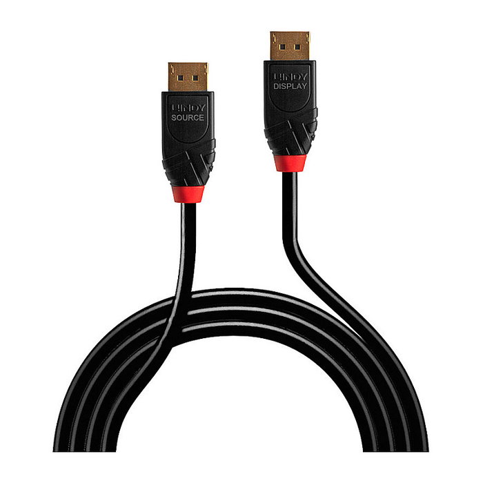 Lindy Cable Active DisplayPort 1.4 de 7,5m Negro