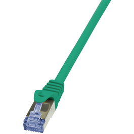 LogiLink Patchkabel CAT6a RJ45 S/FTP 3m Verde PrimeLine PIMF LSZH
