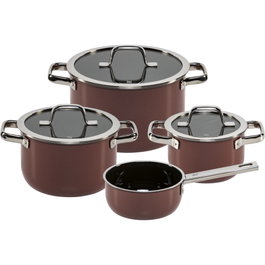 WMF Fusiontec Mineral Pro Set de Ollas 4 Piezas Rose Quartz