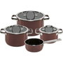 WMF Fusiontec Mineral Pro Set de Ollas 4 Piezas Rose Quartz