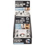 Je cherche une Idee Tope Protector Adhesivo Juego de 50 Piezas Antirruido, 3 Tamaños Surtidos para Puertas y Muebles