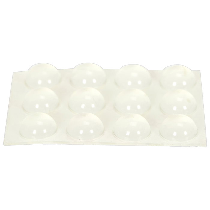 Je cherche une Idee Tope Protector Adhesivo Juego de 50 Piezas Antirruido, 3 Tamaños Surtidos para Puertas y Muebles