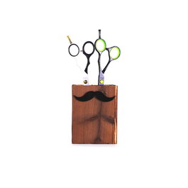 Bifull Soporte Para Tijeras The Holder Profesional Negro