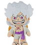 Barrado Peluche Luffy Gear 5th One Piece 34cm Edición Limitada 3D