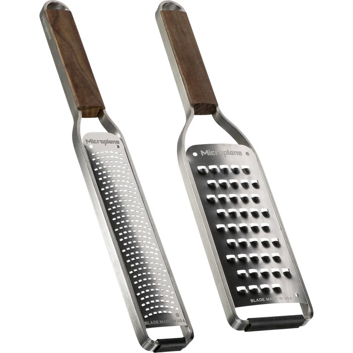 Microplane Master Grater Set Wood Handle (43320+43308) Microplane Master Grater Set Wood Handle (43320+43308)