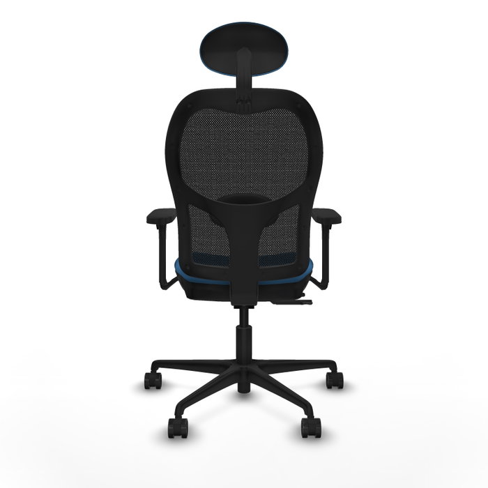 PIQUERAS Y CRESPO Silla de oficina Jorquera con mecanismo Sincro/Traslack Azul claro PIQUERAS Y CRESPO Silla de oficina Jorquera con mecanismo Sincro/Traslack Azul claro