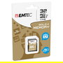EMTEC ECMSD32GHC10GP Tarjeta de Memoria SDHC EliteGold 32 GB, Clase 10, Velocidad Lectura 85 MB/s, Negro y Marrón