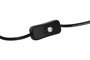 DKD Home Decor Lámpara Sobremesa Moderno Negro Dorado 10.5 x 25 x 16 cm (2 Unidades) E14 25W