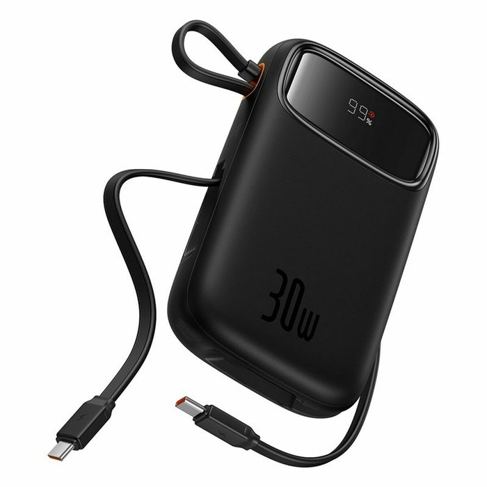 Baseus Batería de Polímero de Litio 20000 mAh Negro
