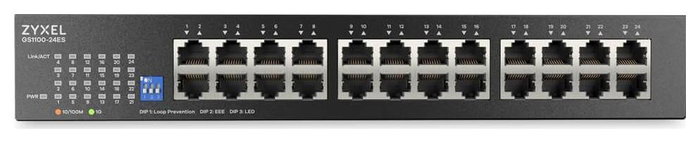 Zyxel GS1100-24ES 24 Puertos Gigabit Unmanaged Switch con Selector DIP