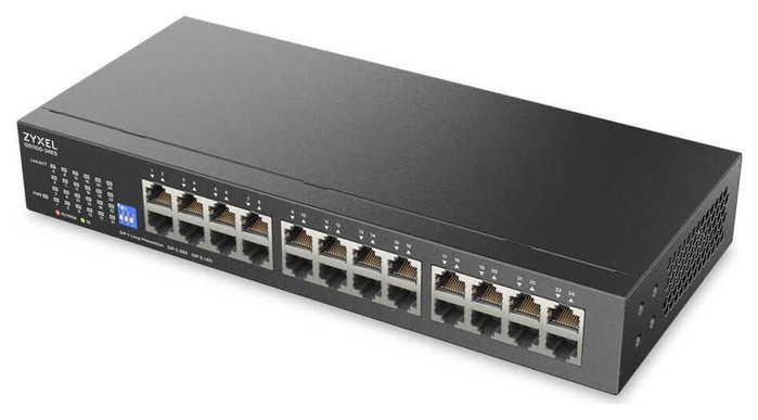 Zyxel GS1100-24ES 24 Puertos Gigabit Unmanaged Switch con Selector DIP