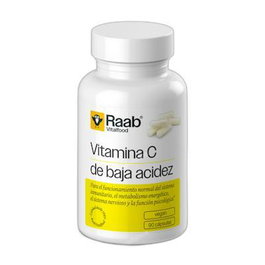 RAAB VITALFOOD Vitamina C de baja acidez 90 cápsulas
