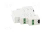 F&F Relé de instalación monoestable DPDT 230VAC 8A