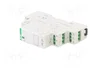 F&F Relé de instalación monoestable DPDT 230VAC 8A