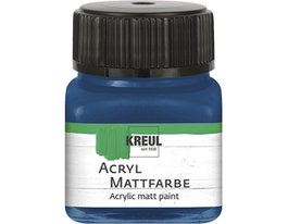 Kreul Pintura acrílica mate azul oscuro 20ml