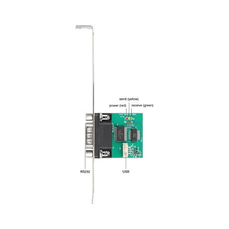 DeLOCK 90582 Conversor USB 2.0 a RS-232 FTDI FT231XS DeLOCK 90582 Conversor USB 2.0 a RS-232 FTDI FT231XS