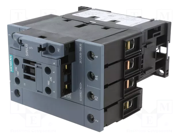 SIEMENS 3RT2535-1NB30 Contactor 4-polar S2