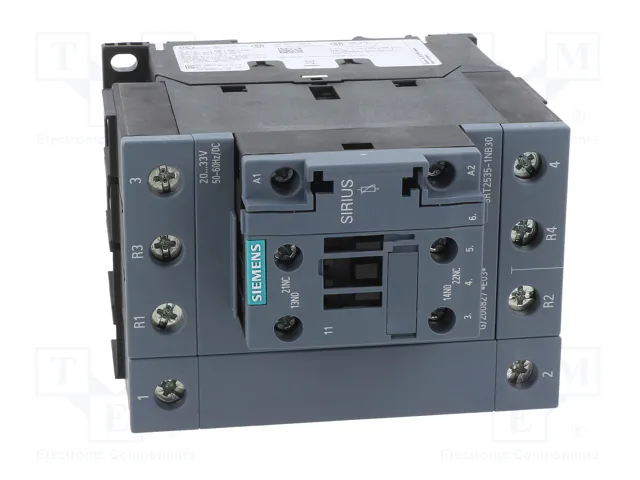SIEMENS 3RT2535-1NB30 Contactor 4-polar S2