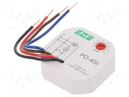 F&F Relé de tiempo 1÷15min 10A 230VAC