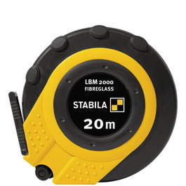 Stabila LBM 2000 FIBREGLASS Cinta métrica de 20 m