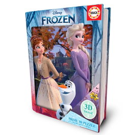 EDUCA Puzzle Lenticular 300 Pzs Frozen con Efecto 3D