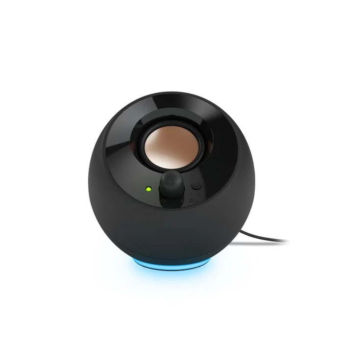Creative Pebble SE Negro con Iluminación RGB