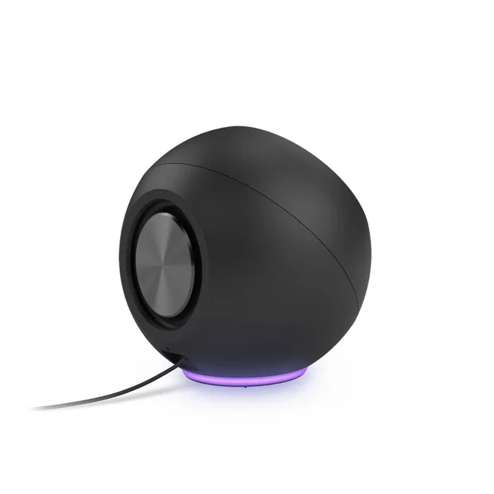 Creative Pebble SE Negro con Iluminación RGB