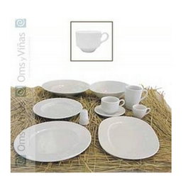 Villeroy & Boch Taza Consomé Apilable de Porcelana, 27 cm - Vajilla Blu (Set de 3)