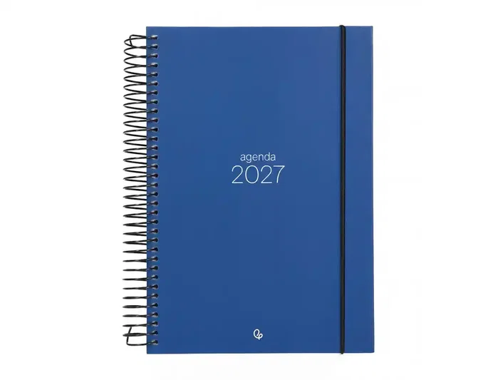 Liderpapel Agenda Olbia 2027 Día por Página A4 Azul