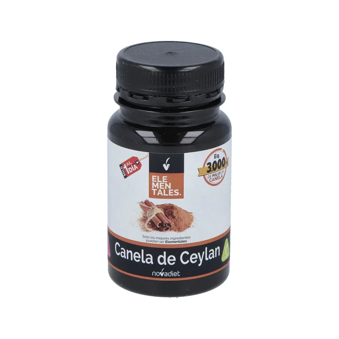 NOVADIET Canela de Ceylan con Picolinato de Cromo 30 cápsulas