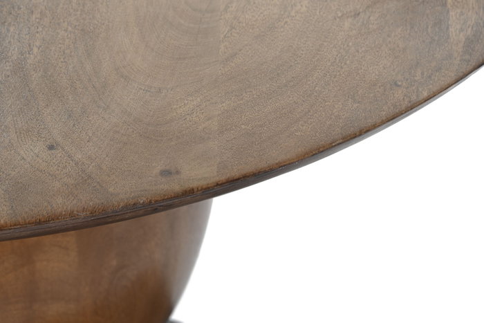 DKD Home Decor Mesa Centro Scandi Marron Oscuro Acacia 80 x 80 x 38 cm DKD Home Decor Mesa Centro Scandi Marron Oscuro Acacia 80 x 80 x 38 cm