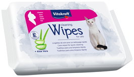 Vitakraft Toallitas Higiénicas Para Gatos Aloe Vera 20 Unidades