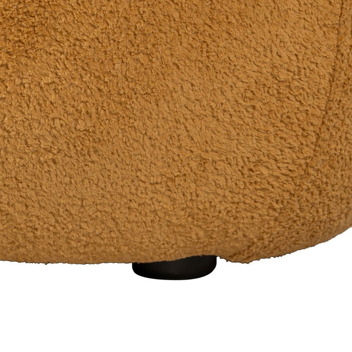 Sillón Mostaza Tejido Salón 67 X 73 X 67 cm Sillón Mostaza Tejido Salón 67 X 73 X 67 cm